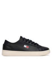 Tommy Jeans Tenisówki Tjw Lightweight Court EN0EN02875 Czarny. Czarne trampki Tommy Jeans, bez wzorów, z jeansu, bez zapięcia. Za 429.99 zł.