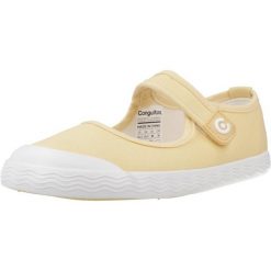 Sandały CONGUITOS CANVAS MARY JANE Żółty. Żółte sandały CONGUITOS, bez wzorów, z tkaniny, sportowe, bez obcasa, bez zapięcia. Za 134.99 zł.