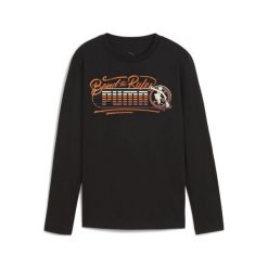 Młodzieżowa koszulka MID90S z długim rękawem PUMA Black. Czarna bluzki Puma, m, bez wzorów, młodzieżowe, bez kołnierzyka, bez ramiączek. Za 109.00 zł.