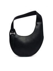 Calvin Klein Torebka Asym Buckle Shoulder Bag LV04F3872G Czarny. Czarne torebki klasyczne Calvin Klein, bez wzorów, ze skóry, bez dodatków. Za 449.99 zł.