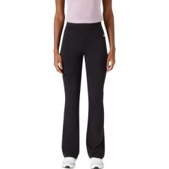 Legginsy damskie CHAMPION Flare Legging. Czarne legginsy Champion, xl, bez wzorów, z bawełny, z podwyższonym stanem. Za 115.99 zł.