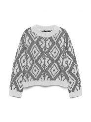 Vero Moda Sweter w kolorze szarym rozmiar: S. Szare swetry Vero Moda, s, bez wzorów, z wełny, bez ramiączek. Za 126.75 zł.