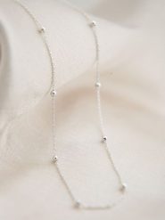 Lodie Silver Srebrny naszyjnik - dł. 43 cm rozmiar: onesize. Szare naszyjniki Lodie Silver, srebrne. Za 74.46 zł.