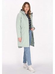 Schmuddelwedda Parka w kolorze miętowym rozmiar: XS. Zielone parki Schmuddelwedda, xs, bez kaptura. Za 330.67 zł.