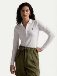 Polo Ralph Lauren Polo 211958949003 Biały Regular Fit. Białe koszulki polo Polo Ralph Lauren, xl, bez wzorów, z bawełny, bez kołnierzyka, bez ramiączek. Za 429.99 zł.