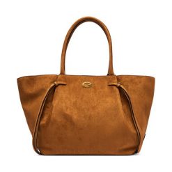 Torebka Guess. Brązowe shopper Guess, z aplikacjami, bez dodatków. Za 674.99 zł.