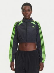 Adidas Bluza Teamgeist adicolor JZ8273 Czarny Slim Fit. Czarne bluzy Adidas, s, bez wzorów, z syntetyku, bez kaptura. Za 299.99 zł.