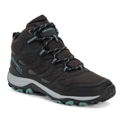 Buty turystyczne damskie Merrell West Rim Sport Mid GTX. Czarne trekkingi Givova, trekkingowe. Za 339.00 zł.