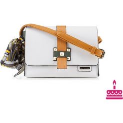 Torebka w kolorze białym - (W)15,5 x (G)10 cm. Białe torby na ramię Kazar, Wittchen, bez wzorów, z materiału, na ramię, bez dodatków. W wyprzedaży za 149.95 zł.