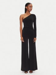 Marciano Guess Kombinezon 5GGD29 6257A Czarny Regular Fit. Czarne sukienki Marciano Guess, z aplikacjami, z syntetyku, bez kołnierzyka, bez ramiączek. Za 769.99 zł.