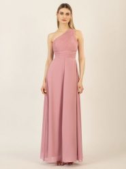 APART Sukienka w kolorze jasnoróżowym rozmiar: 44. Różowe sukienki Apart, bez wzorów, bez kołnierzyka, bez ramiączek, maxi. Za 223.99 zł.
