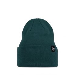 Czapka BUFF KNITTED BEANIE LILON SILVERSAGE. Zielone czapki Buff, bez wzorów, z materiału. Za 82.49 zł.