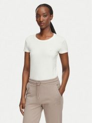 Emporio Armani Underwear T-Shirt EW002904 AF25589 U1131 Kremowy Regular Fit. Białe t-shirty Emporio Armani Underwear, l, bez wzorów, z bawełny, bez kołnierzyka, bez ramiączek. Za 244.99 zł.