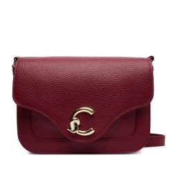 Torebka Coccinelle. Czerwone listonoszki Coccinelle, bez wzorów, bez dodatków. Za 1,399.00 zł.