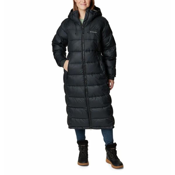 Płaszcz Zimowy Puchowy Damski Columbia Pike Lake II Long Jacket. Czarne płaszcze Columbia, na zimę, xl, bez wzorów, z puchu, bez kaptura. W wyprzedaży za 849.00 zł.