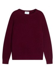 Perfect Cashmere Kaszmirowy sweter "Oceane" w kolorze bordowym rozmiar: S. Czerwone swetry Perfect Cashmere, s, bez wzorów, z kaszmiru, bez ramiączek. Za 478.99 zł.