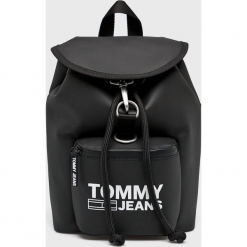 Tommy Jeans - Plecak. Żółte plecaki Tommy Jeans, bez wzorów, z jeansu. W wyprzedaży za 359.90 zł.