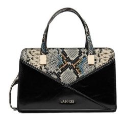 Torebka Lasocki. Czarne torebki klasyczne Lasocki, bez wzorów, bez dodatków. Za 159.99 zł.