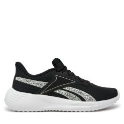 Buty do biegania Reebok. Czarne obuwie sportowe Reebok, bez zapięcia, do biegania. Za 149.99 zł.