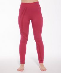 Spodnie damskie z wełną merino Brubeck THERMO WOOL by Pustelnik. Czerwone spodnie narciarskie Brubeck, xl, bez wzorów, z dzianiny, narciarskie. Za 183.49 zł.