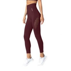 Legginsy bezszwowe damskie Carpatree Phase Seamless. Czerwone legginsy Carpatree, xs, bez wzorów, z elastanu, z podwyższonym stanem, długie. Za 73.99 zł.