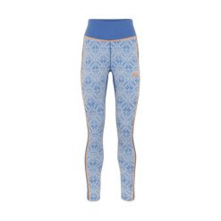 Damskie legginsy Kari Traa Anna. Niebieskie legginsy Kari Traa, bez wzorów. Za 453.50 zł.