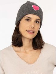 Zwillingsherz Czapka "Flausch-Herz" w kolorze brązowym rozmiar: onesize. Brązowe czapki Zwillingsherz, bez wzorów, z materiału. Za 86.99 zł.