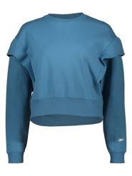 Reebok Bluza "Dreamblend" w kolorze niebieskim rozmiar: L. Niebieskie bluzy Reebok, l, bez wzorów, bez kaptura. Za 138.45 zł.