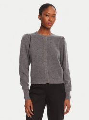 TWINSET Kardigan 252TP3583 Szary Regular Fit. Szare kardigany Twinset, xxl, bez wzorów, z wełny. Za 1,299.00 zł.