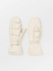 Becksöndergaard Rękawiczki w kolorze kremowym rozmiar: S/M. Brązowe rękawiczki Becksöndergaard, bez wzorów. Za 82.99 zł.