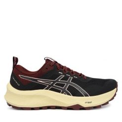 Buty do biegania Asics. Czarne obuwie sportowe Asics, bez zapięcia, do biegania. Za 499.99 zł.