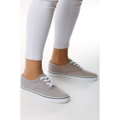 Szare Tenisówki Incontrovertibly. Szare trampki Born2be, bez wzorów, bez zapięcia. Za 39.99 zł.