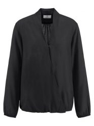 Fynch Hutton Bluzka w kolorze czarnym rozmiar: 38. Czarne bluzki Fynch Hutton, bez wzorów, z wiskozy, bez kołnierzyka, bez ramiączek. Za 90.95 zł.