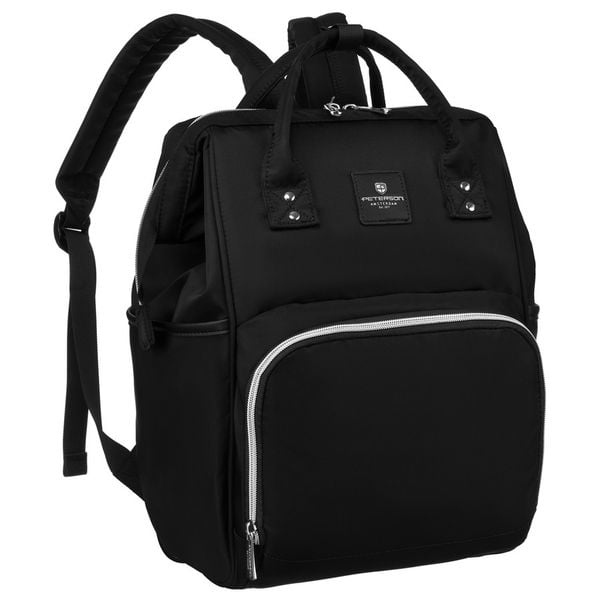 Plecak damski Peterson PTN MB2-5992. Szare plecaki Peterson, bez wzorów. Za 155.99 zł.