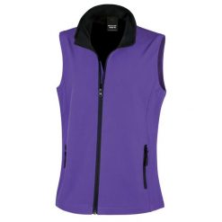 Ocieplana Damska Softshell. Czarne kurtki sportowe RESULT, m, bez wzorów, z softshellu, bez kaptura, trekkingowe. Za 107.99 zł.