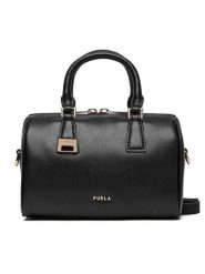 Furla Torebka A Olivia Mini Boston WE00933 A.0023 O6000 Czarny. Czarne torebki klasyczne Furla, bez wzorów, ze skóry, bez dodatków. Za 1,299.00 zł.