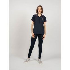 Koszulka polo do golfa damska Auroa. Niebieskie koszulki polo North Sails, s, bez wzorów, z poliesteru, bez kołnierzyka, bez ramiączek. Za 250.00 zł.