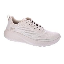 Buty na co dzień damskie SKECHERS BOBS SQUAD CHAOS - FACE OFF lekkie. Brązowe obuwie sportowe Skechers, bez zapięcia. W wyprzedaży za 268.95 zł.