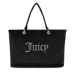 Torebka Juicy Couture. Czarne torebki klasyczne Juicy Couture, bez wzorów, bez dodatków. Za 349.99 zł.