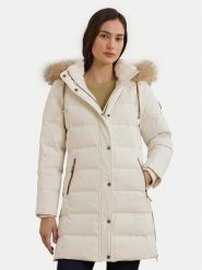 LAUREN RALPH LAUREN Płaszcz zimowy 297957509002 Écru Regular Fit. Płaszcze Lauren Ralph Lauren, na zimę, xxl, bez wzorów, z syntetyku, bez kaptura. Za 1,499.00 zł.
