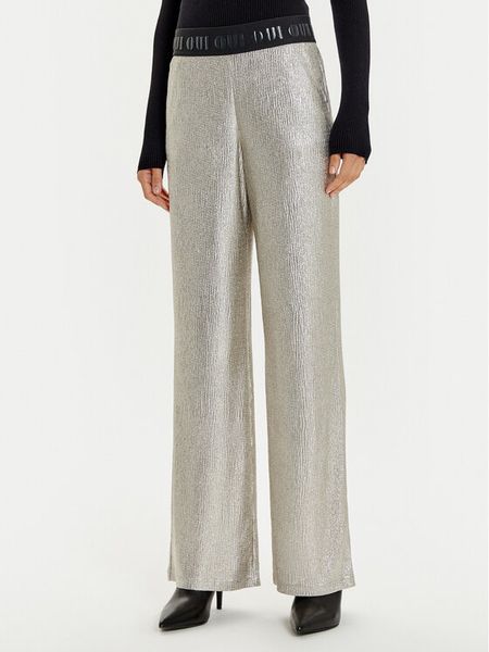 OUI Spodnie materiałowe 88770 Złoty Regular Fit. Żółte spodnie materiałowe Oui, bez wzorów, z materiału. Za 359.99 zł.