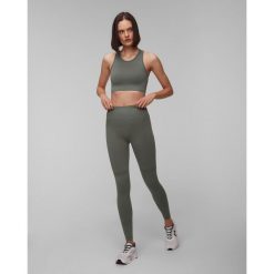 Legginsy Sportowe Damskie Casall Bezszwowe Wysoki Stan. Zielone legginsy Casall, bez wzorów, z podwyższonym stanem. Za 399.99 zł.