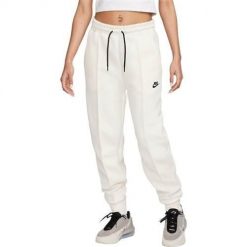 Spodnie sportowe damskie Nike Sportswear Tech Fleece. Białe spodnie dresowe Nike, xl, bez wzorów, z dresówki. Za 479.00 zł.