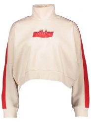 Adidas Bluza w kolorze beżowym rozmiar: 38. Brązowe bluzy Adidas, bez wzorów, bez kaptura. Za 132.05 zł.