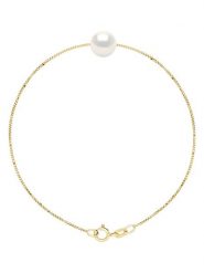 ATELIERS SAINT GERMAIN Złota bransoletka z perłą rozmiar: onesize. Białe bransoletki ATELIERS SAINT GERMAIN, z perłą, złote. Za 252.99 zł.