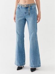 MICHAEL Michael Kors Jeansy MS39041FAU Niebieski Regular Fit. Niebieskie jeansy MICHAEL Michael Kors, bez wzorów. Za 749.99 zł.