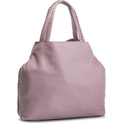 Torebka SIMPLE - XW3882-ELB-BGBG-0505-T L Pastelowy Róż/Brudny Róż. Czerwone shopper Simple, bez wzorów, ze skóry, bez dodatków. W wyprzedaży za 419.00 zł.