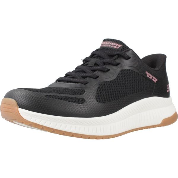 Buty SKECHERS BOBS SQUAD 4 STAPLE LOOK Czarny. Czarne trekkingi Skechers, z materiału, trekkingowe. Za 318.99 zł.