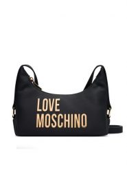 LOVE MOSCHINO Torebka JC4253PP0PKD0000 Czarny. Czarne listonoszki Love Moschino, bez wzorów, ze skóry, bez dodatków. Za 949.99 zł.