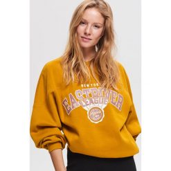 Sportowa bluza z dzianiny - Żółty. Bluzy Reserved. W wyprzedaży za 39.99 zł.